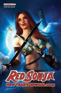 Red Sonja New Years Special 2025 #1 (one Shot) Cvr B Var DYNAMITE Comic Book