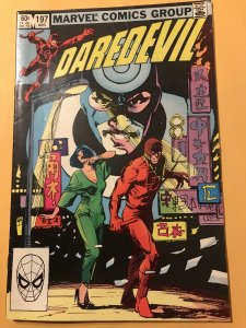 DAREDEVIL #197 : Marvel 8/83 Fn+; 1st LADY DEATHSTRYKE, Yoriko Oyama