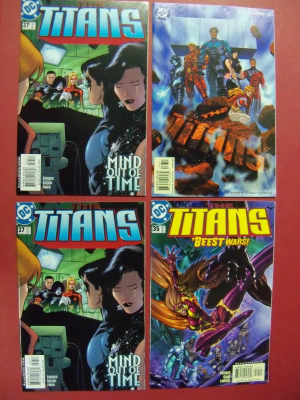 LOT/COLLECTION OF 23 NEAR MINT THE TITANS BOOKS LIQUIDATION SALE