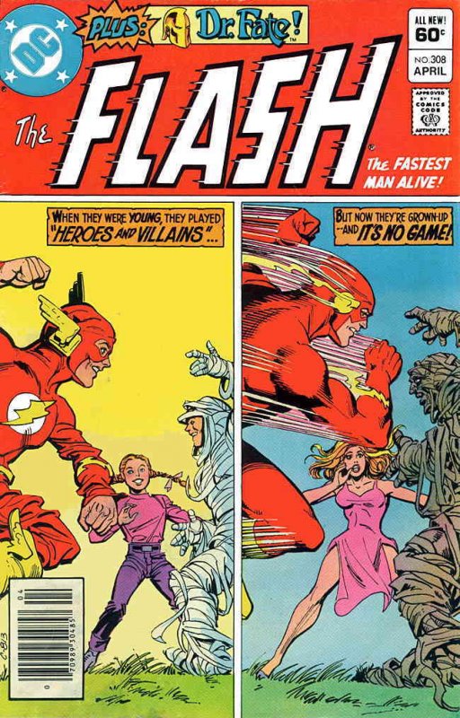 Flash, The (1st Series) #308 (Newsstand) FN ; DC | April 1982 Dr. Fate