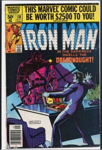 Iron Man #138 (1980) Iron Man