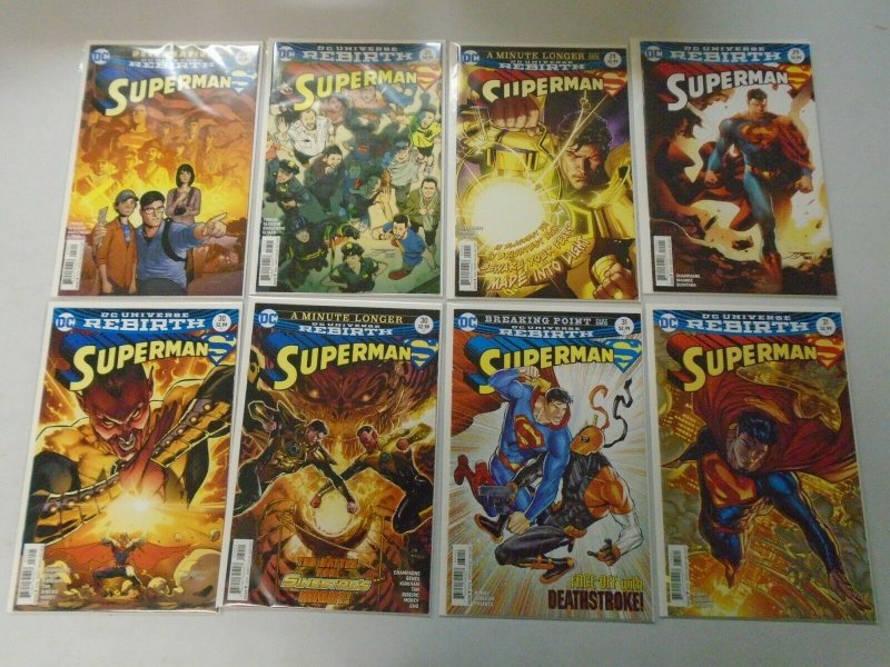 Superman lot 45 different from #4-35 with variants 8.0 VF (2016-18 4th Series)