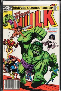 The Incredible Hulk #283 (1983) Hulk