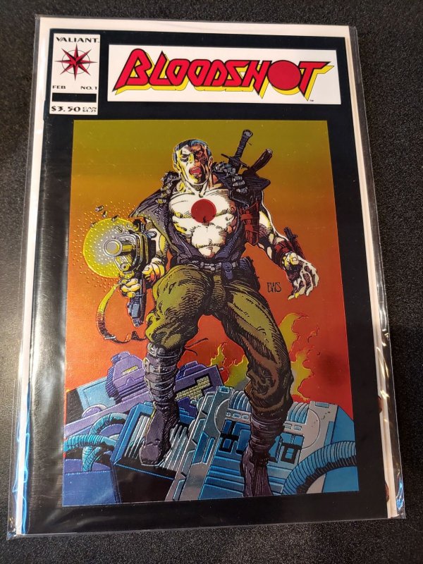 BLOODSHOT #1 FIRST CHROMIUM COVER Ever!