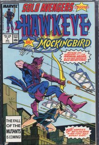 Solo Avengers #1 (1987) Mockingbird