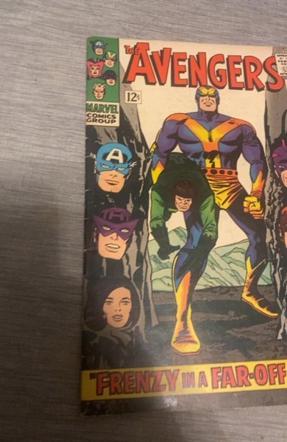 The Avengers #30 (1966)frenzy in a far off land