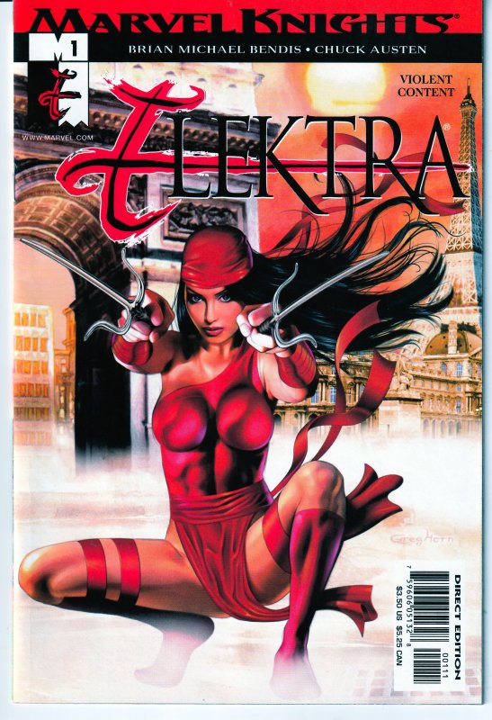 Elektra(Marvel Knights)# 1,2,7,8,9,,10,11,12,13,14