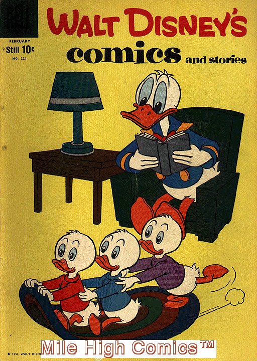 WALT DISNEY'S COMICS AND STORIES (1940 Series)  (DELL) #221 Good Comics