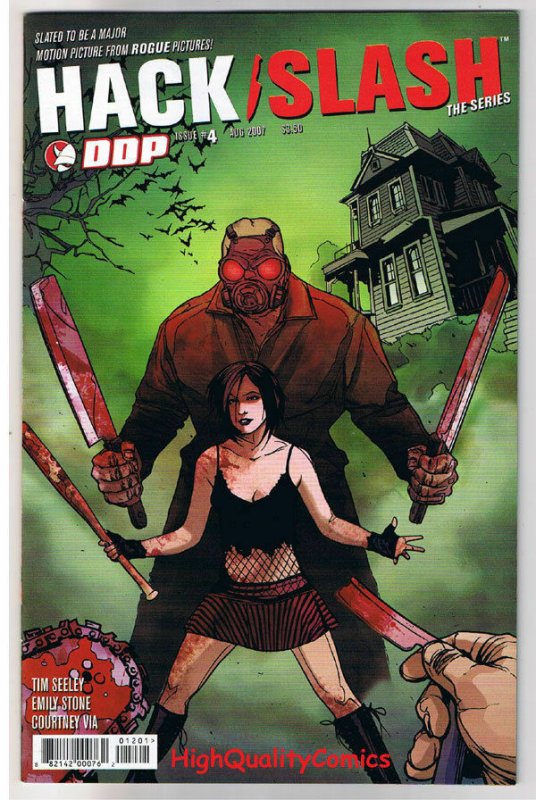 HACK SLASH #4, Series, VF, Tim Seeley, Serial Killer, 2007, more HS in store