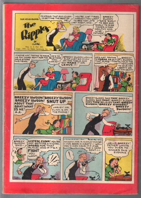 Super # 98 1946-Chester Gould-Dick Tracy-Orphan Annie-Clyde Beatty-VG