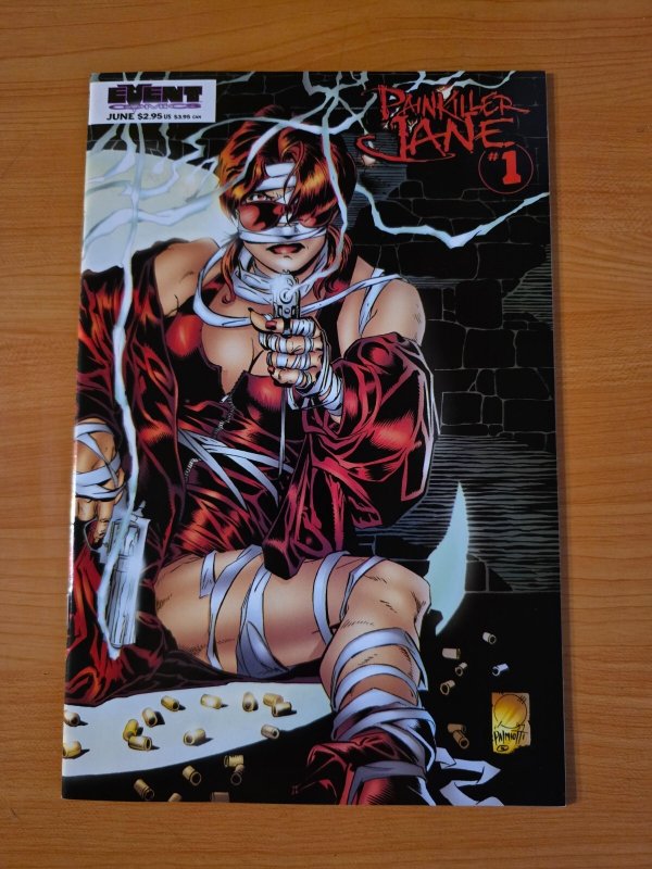 Painkiller Jane #1 Wraparound ~ NEAR MINT NM ~ 1997 Event Comics GGA Bad Girl
