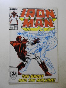 Iron Man #219 (1987) FN Condition! 1st Appearance of the Ghost!