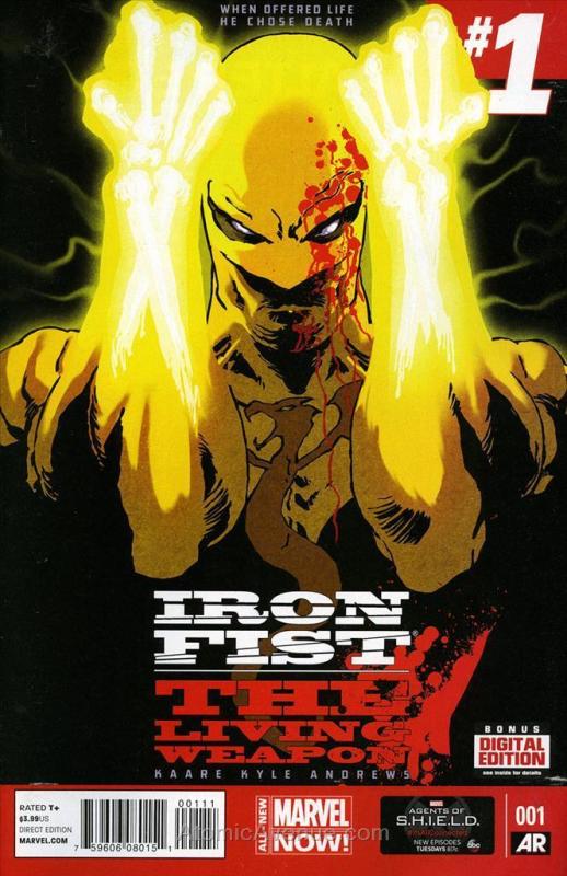 Iron Fist: The Living Weapon #1 VF/NM; Marvel | save on shipping - details insid