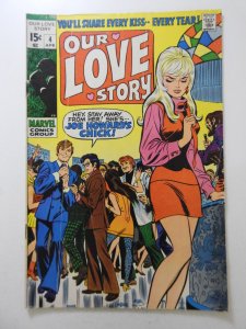 Our Love Story #4 (1970) Solid GVG Condition!