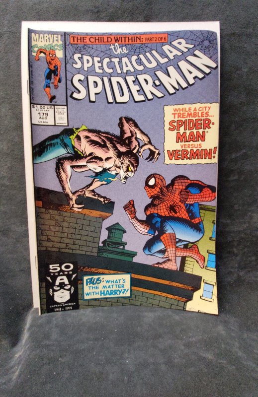 The Spectacular Spider-Man #179 Direct Edition (1991)