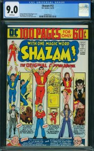 Shazam! #12 (1974) CGC 9.0 VFNM