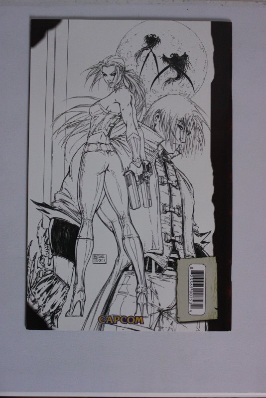 Devil May Cry #1 Book On Evil Woman 2nd Print Sketch Cover NM