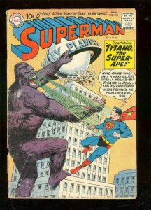 SUPERMAN #138 1960-DC-TITANO THE SUPER-APE DAILY PLANET G+