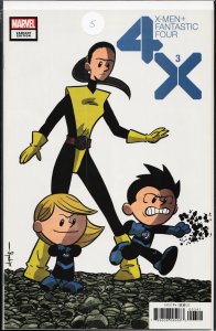 X-Men/Fantastic Four #3 Eliopoulos Cover (2020)