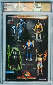 Spawn #306 CGC 9.6! NetherRealm Studios Edition! Signed by Todd McFarlane!