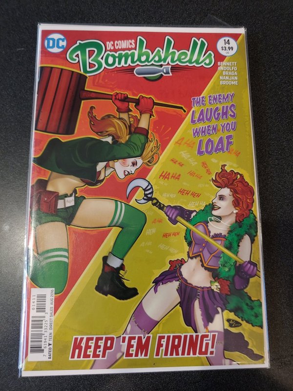 BOMBSHELLS #14 (2016 DC Comics) VF/NM Book