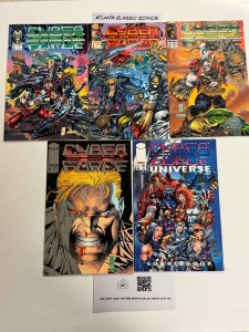 5 Cyber Force Image Comic Book # 1 2 3 4 1 91 CT8