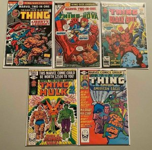The Thing Annual 1-6 5 Different Books 6.0 FN (1976-81)