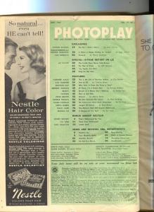 Photoplay-Liz Taylor-George Maharis-Greta Garbo-June-1961