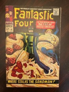 Fantastic Four #61 (1967) - FN / VF - Kirby Classic !