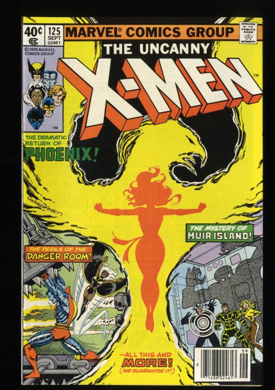 X-Men #125 VF+ 8.5 Phoenix Jean Grey 1st Mutant X (Proteus)!