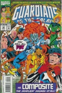 Guardians of the Galaxy (1990 series)  #40, NM + (Stock photo)
