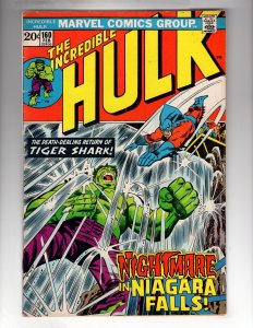 The Incredible Hulk #160 (1973)  TIGER-SHARK Appearance! Bronze Classic / ID#861
