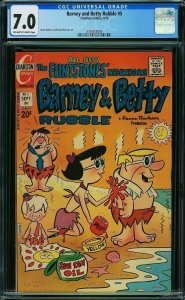 Barney and Betty Rubble #5 (1973) CGC 7.0 FVF