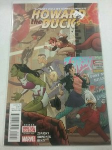 HOWARD THE DUCK #5 1st Printing VF/NM Marvel (2015) NW39