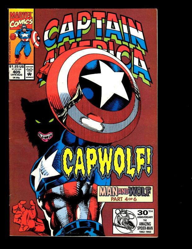 12 Cap America Comics Wolf 404 405 410 411 412 (1) 413 444 Annual 5 7 9 11 EK13