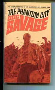 DOC SAVAGE-THE PHANTOM CITY-#10-ROBESON-VG/FN JAMES BAMA COVER- VG/FN