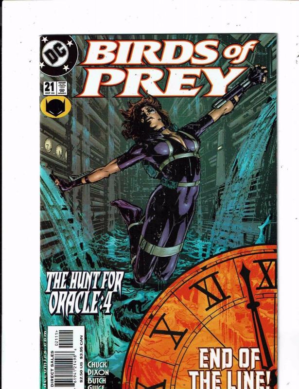 Lot of 6 Birds of Prey DC Comic Books #20 21 25 26 27 28 MS18