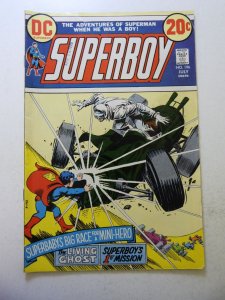 Superboy #196 (1973) VG+ Condition cf detached at 1 staple