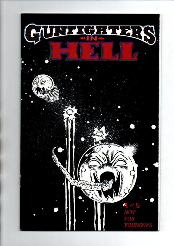 Gunfighters in Hell #1 2 3 4 & 5 Complete Set -Vigil- erotic weird western - NM