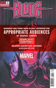 Blade Red Band #3 2024 Coccolo Cover B (Polybagged) Marvel Comics EB206