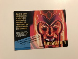 Magneto #70 card : 1994 Marvel Masterpieces, NM; Hilderbrandt art