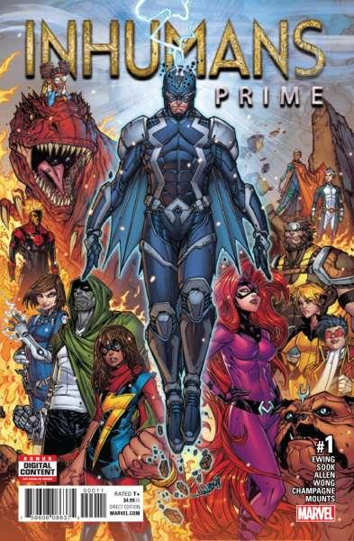 Inhumans Prime #1, NM + (Stock photo)