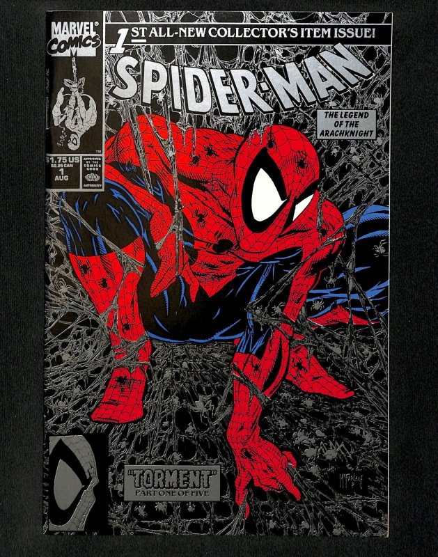 Spider-Man #1 Silver Variant Torment! Todd McFarlane!