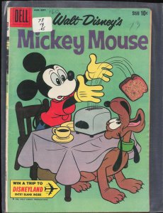 Mickey Mouse #73 (1960) Mickey Mouse