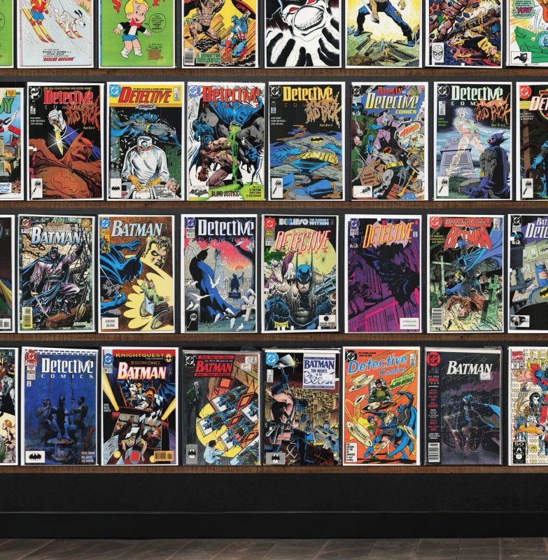 Huge Lot 150+ Comics with Detective Comics, Airboy, The New Mutants & More!