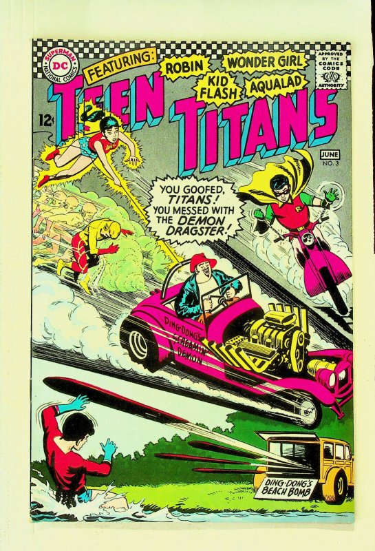 Teen Titans #3 (May-Jun 1966, DC) - Very Fine/Near Mint 