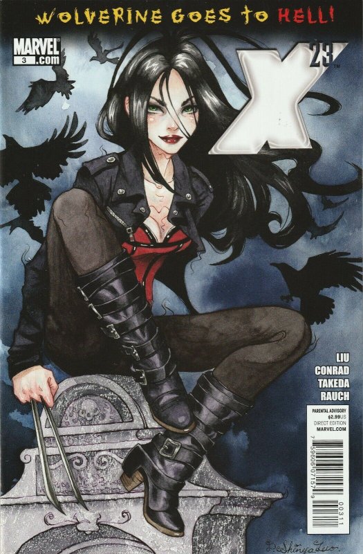 X-23  3 Cover A NM 2010  F4