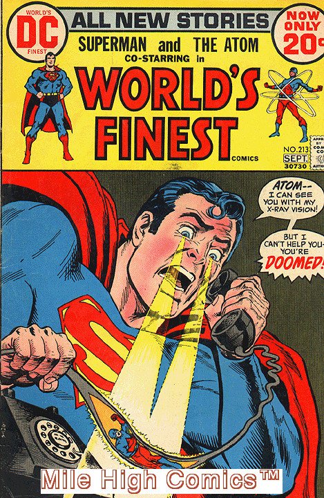 WORLDS FINEST (1941 Series)  (DC) (WORLD'S FINEST) #213 Fine Comics Book