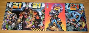 21 #1-3 VF/NM complete series + marc silvestri variant  - len wein - image set