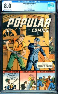 Popular Comics #103 Dell Publishing 1944 CGC 8.0 Terry and the Pirates